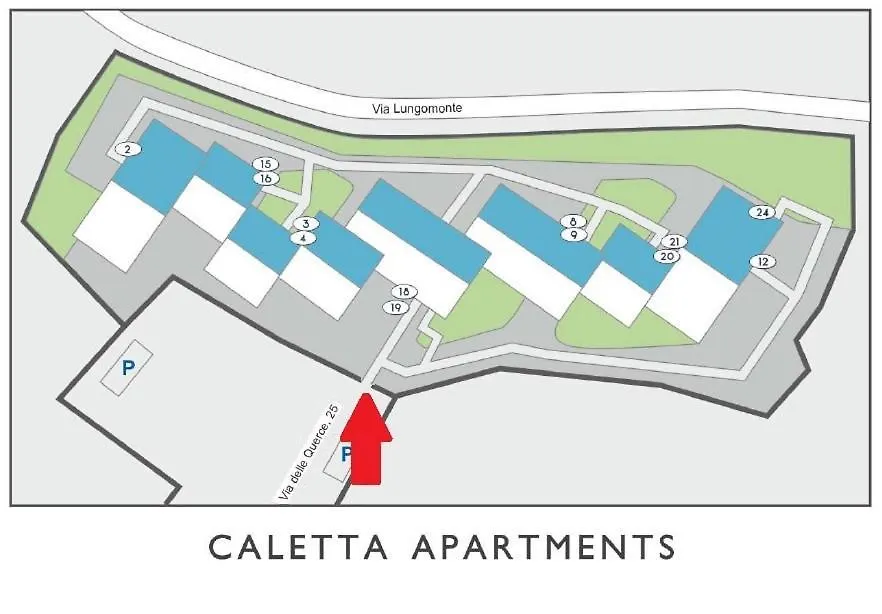 Caletta Apartments Castiglioncello 0*,